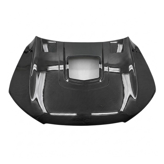 2012-2018 Audi A7/S7/RS7 Glass Engine Cover Style Carbon Fiber Hood | C7/C7.5