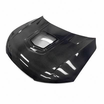 2012-2018 Audi A7/S7/RS7 Glass Engine Cover Style Carbon Fiber Hood | C7/C7.5