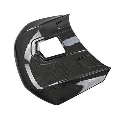 2012-2018 Audi A6/S6/RS6 Glass Engine Cover Carbon Fiber Hood | C7/C7.5