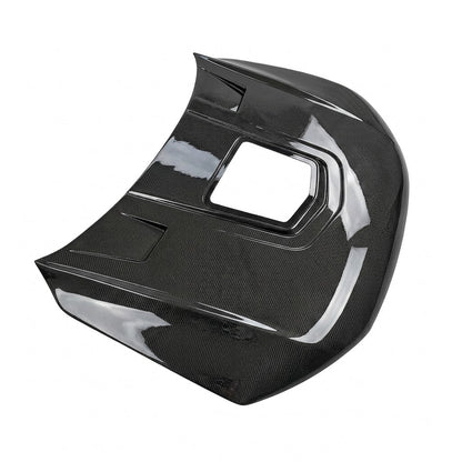 2012-2018 Audi A6/S6/RS6 Glass Engine Cover Carbon Fiber Hood | C7/C7.5