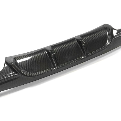 2014-2020 BMW 3-Series M Performance Style Carbon Fiber Quad Tip Rear Diffuser | F34 Gran Turismo
