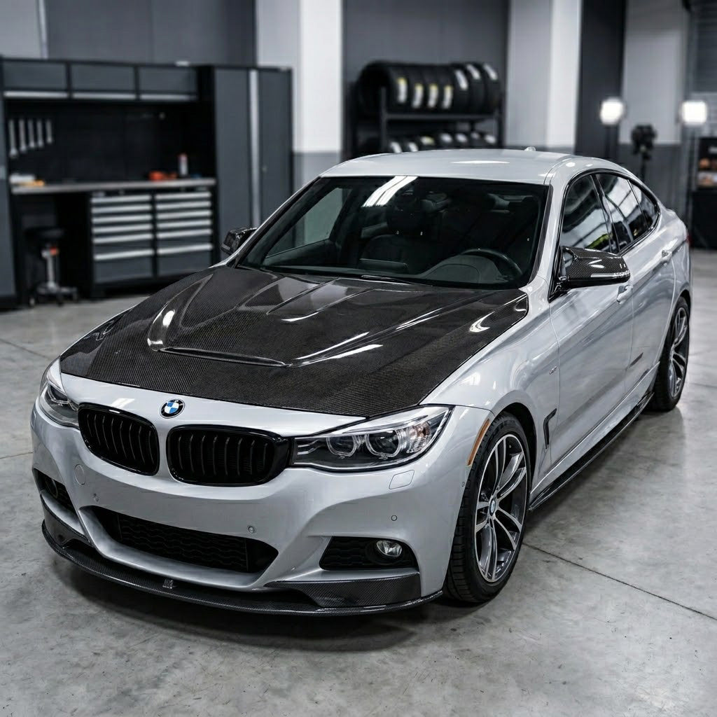 2014-2020 BMW 3-Series GTS Style Carbon Fiber Hood | F34