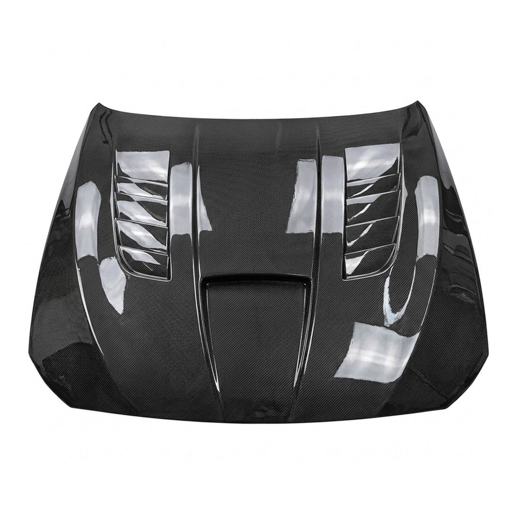 2010-2017 BMW 5-Series H Style Carbon Fiber Hood | F07