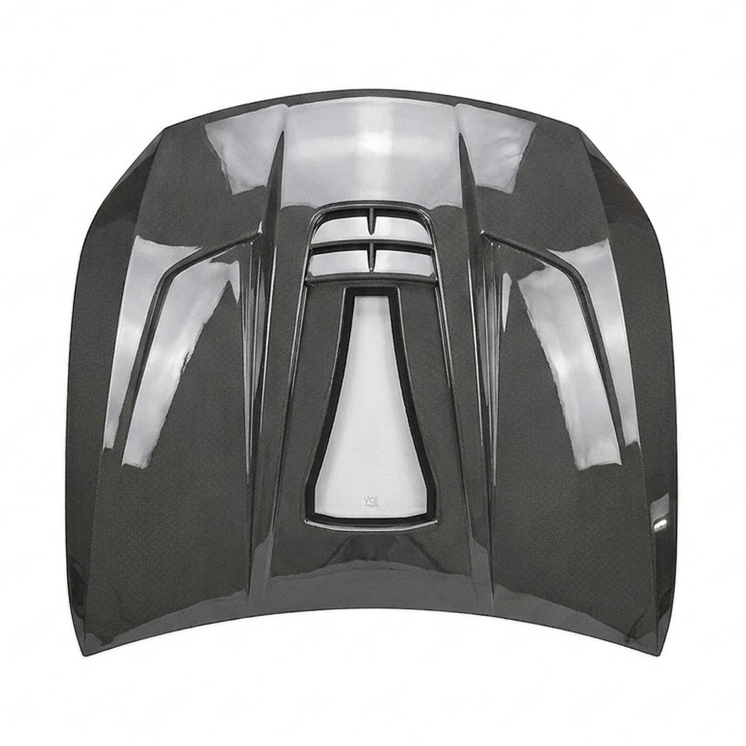 2019-2024 Mercedes GT43/GT53/GT63 AMG Glass Engine Cover Carbon Fiber Hood | X290