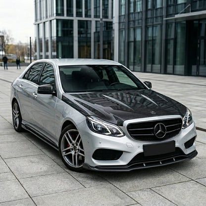 2014-2016 Mercedes E-Class/E63 AMG V Style Carbon Fiber Hood | W212/S212