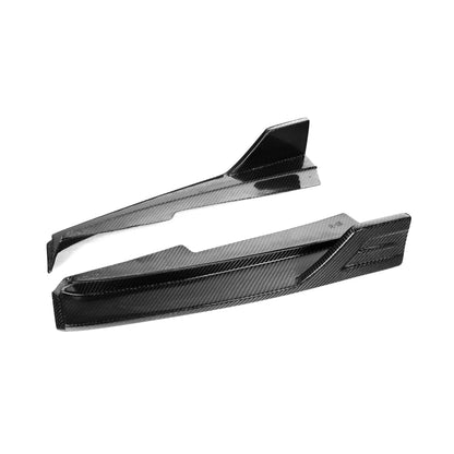 2023+ BMW 3-Series Carbon Fiber 3 Piece Rear Diffuser with LED Brake Light | G20 LCI