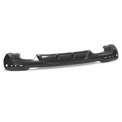 2014-2020 BMW 3-Series M Performance Style Carbon Fiber Quad Tip Rear Diffuser | F34 Gran Turismo