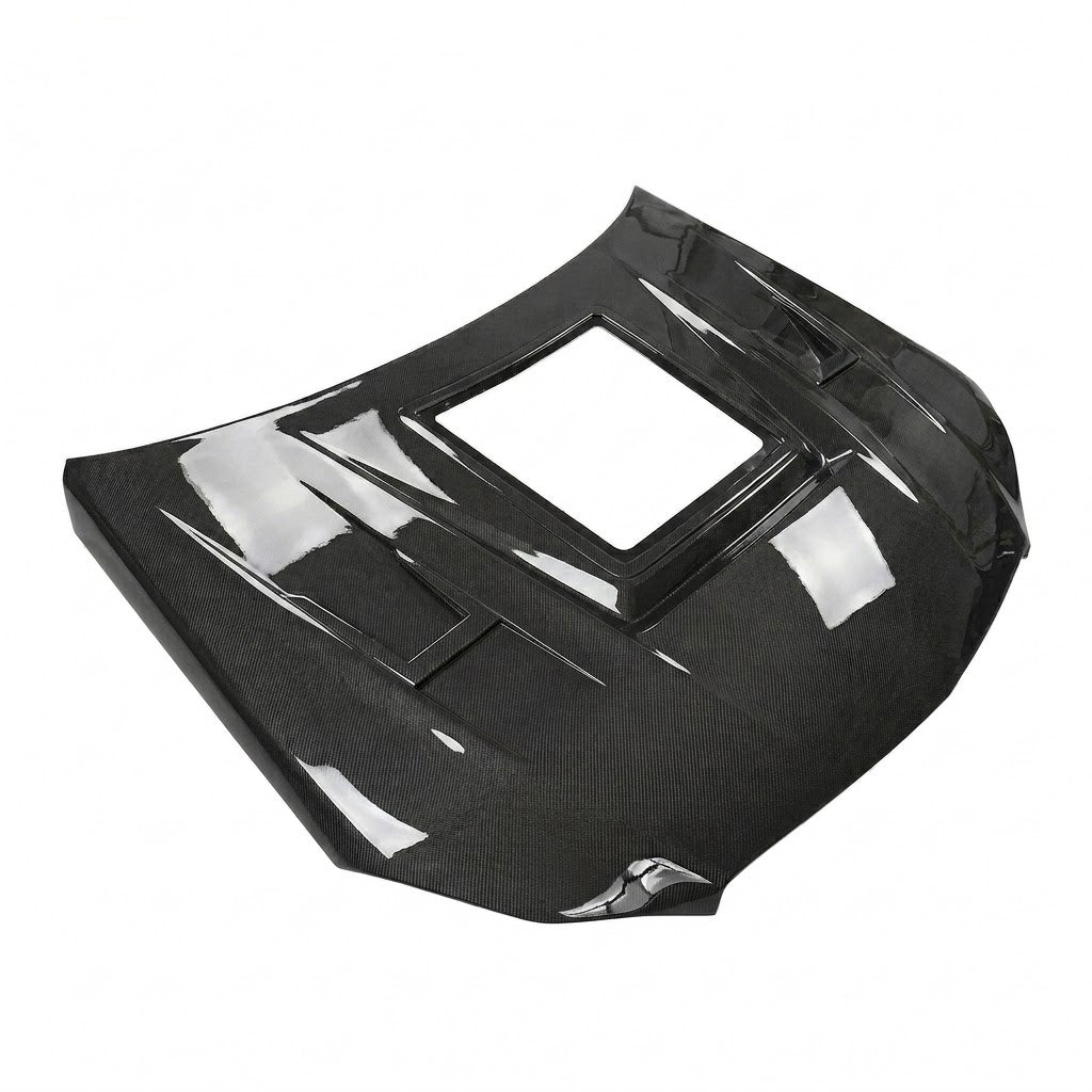 2014-2016 Mercedes E-Class/E63 AMG Glass Engine Cover Carbon Fiber Hood | W212/S212