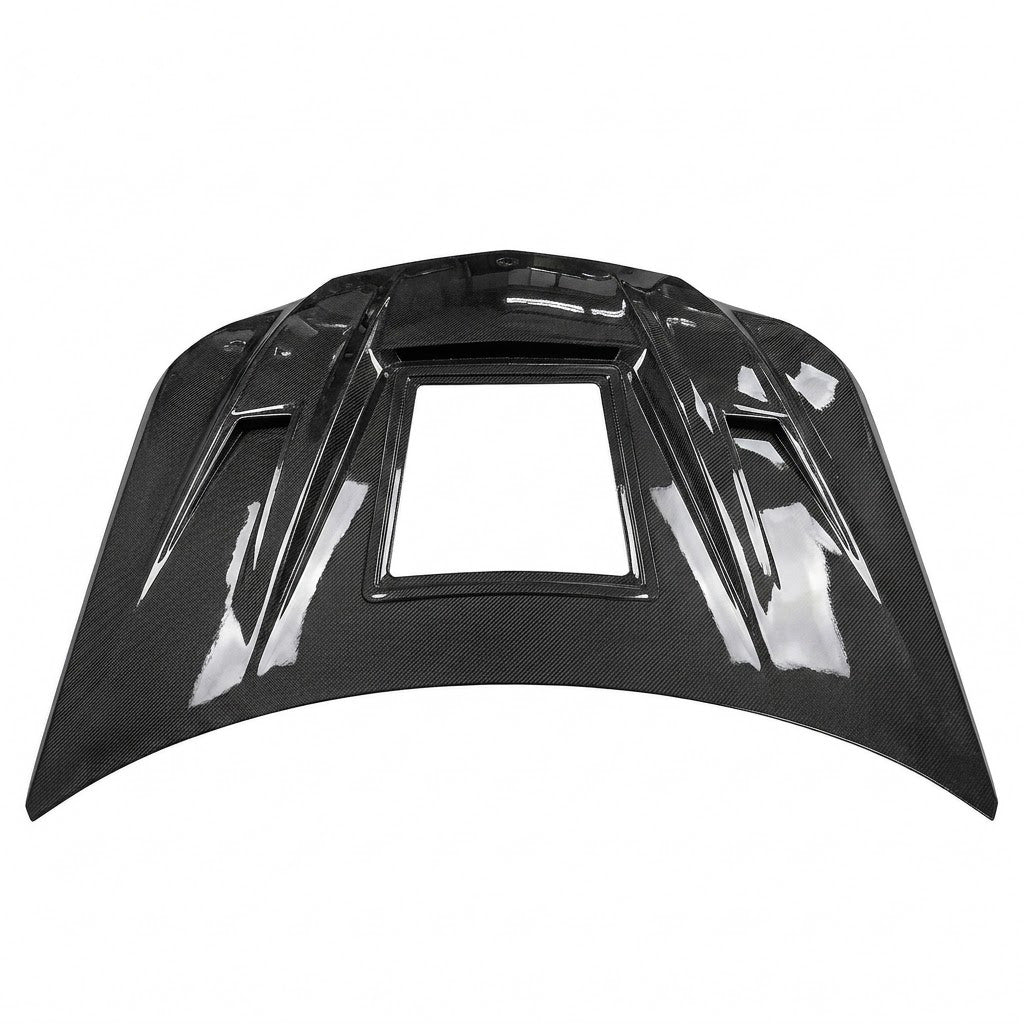 2014-2016 Mercedes E-Class/E63 AMG Glass Engine Cover Carbon Fiber Hood | W212/S212