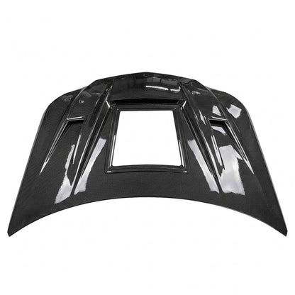2014-2016 Mercedes E-Class/E63 AMG Glass Engine Cover Carbon Fiber Hood | W212/S212