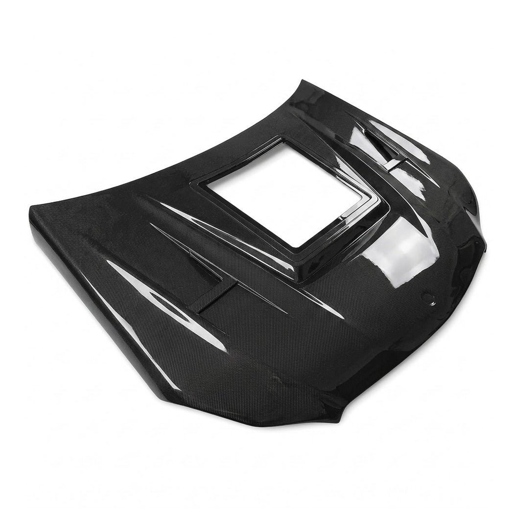 2017-2020 Mercedes E-Class Glass Engine Cover Carbon Fiber Hood | W213