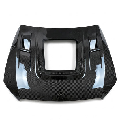 2017-2020 Mercedes E-Class Glass Engine Cover Carbon Fiber Hood | W213
