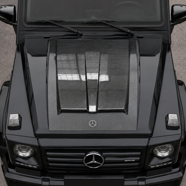 2002-2018 Mercedes G-Class/G63 AMG V3 Style Carbon Fiber Hood Scoop | W463