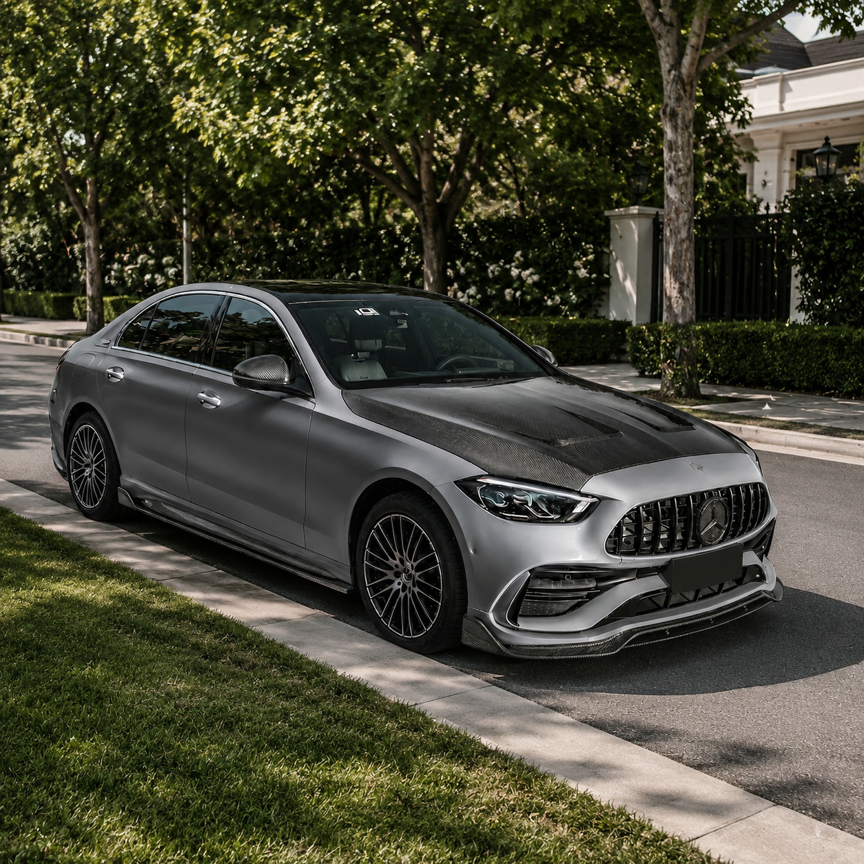 2022+ Mercedes C-Class V1 Carbon Fiber Hood | W206/S206