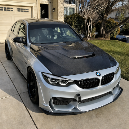 2015-2021 BMW M3/M4 V2 Style Carbon Fiber Hood | F80/F82/F83