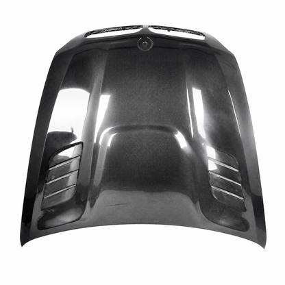 2007-2014 BMW X5/X6/X5M/X6M V Style Carbon Fiber Hood | E70/E71
