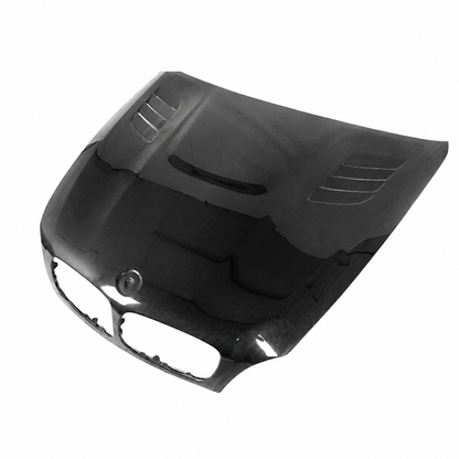 2007-2014 BMW X5/X6/X5M/X6M V Style Carbon Fiber Hood | E70/E71