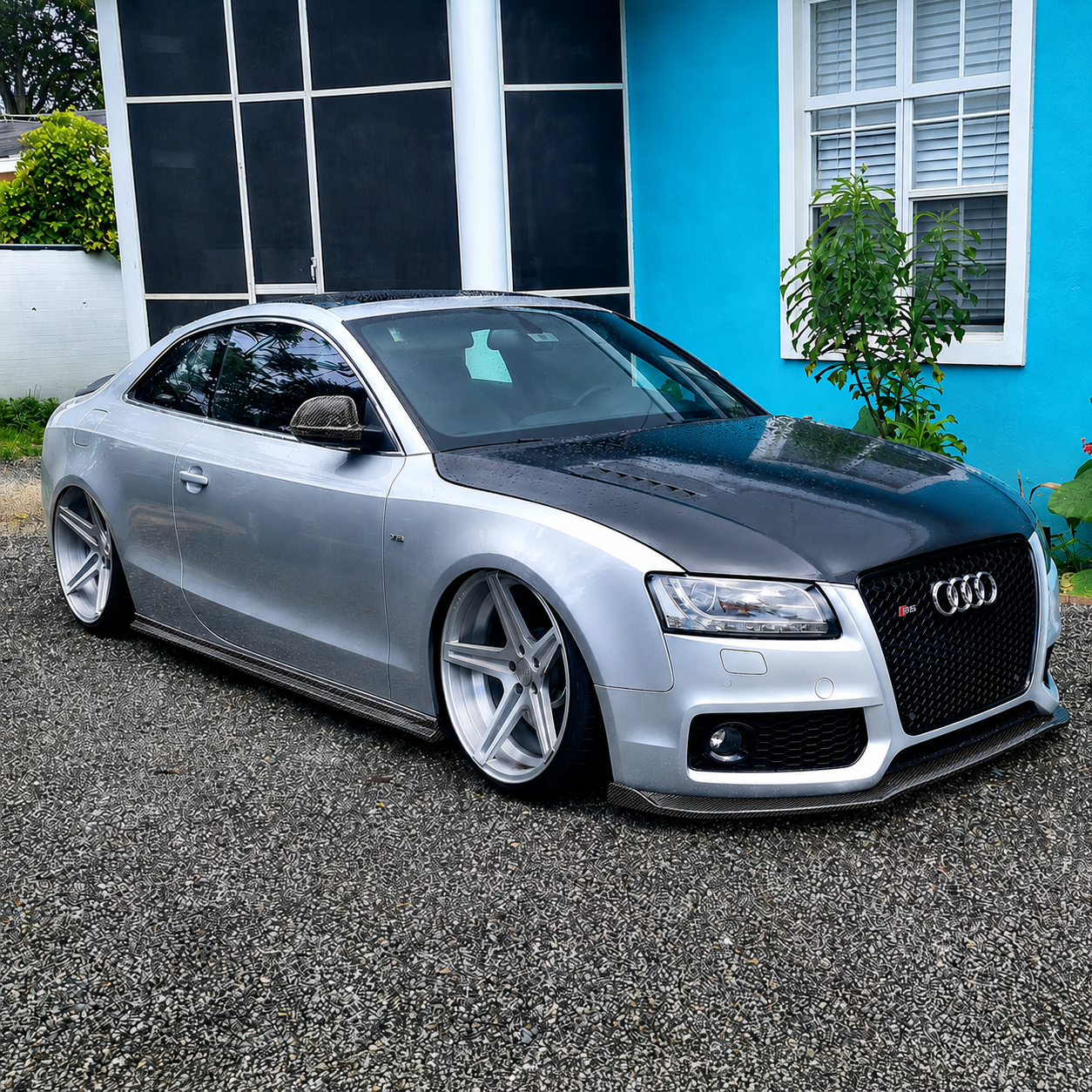 2008-2012 Audi A5/S5/RS5 E Style Carbon Fiber Hood | B8