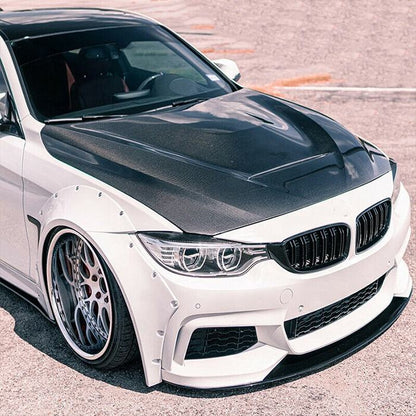 2012-2020 BMW 4-Series GTS Style Carbon Fiber Hood | F32/F33/F36