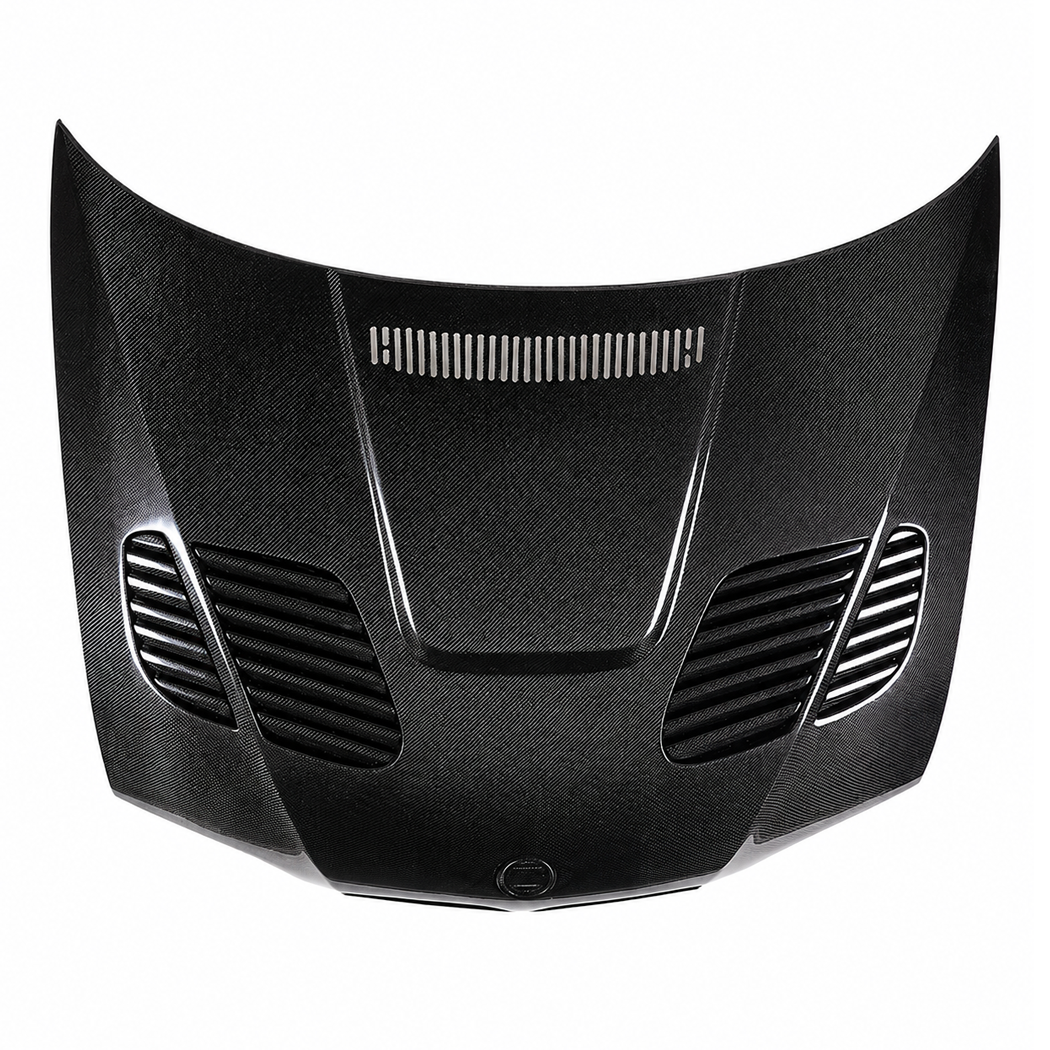2004-2006 BMW 3-Series GTR Style Carbon Fiber Hood | E46 Coupe/Convertible