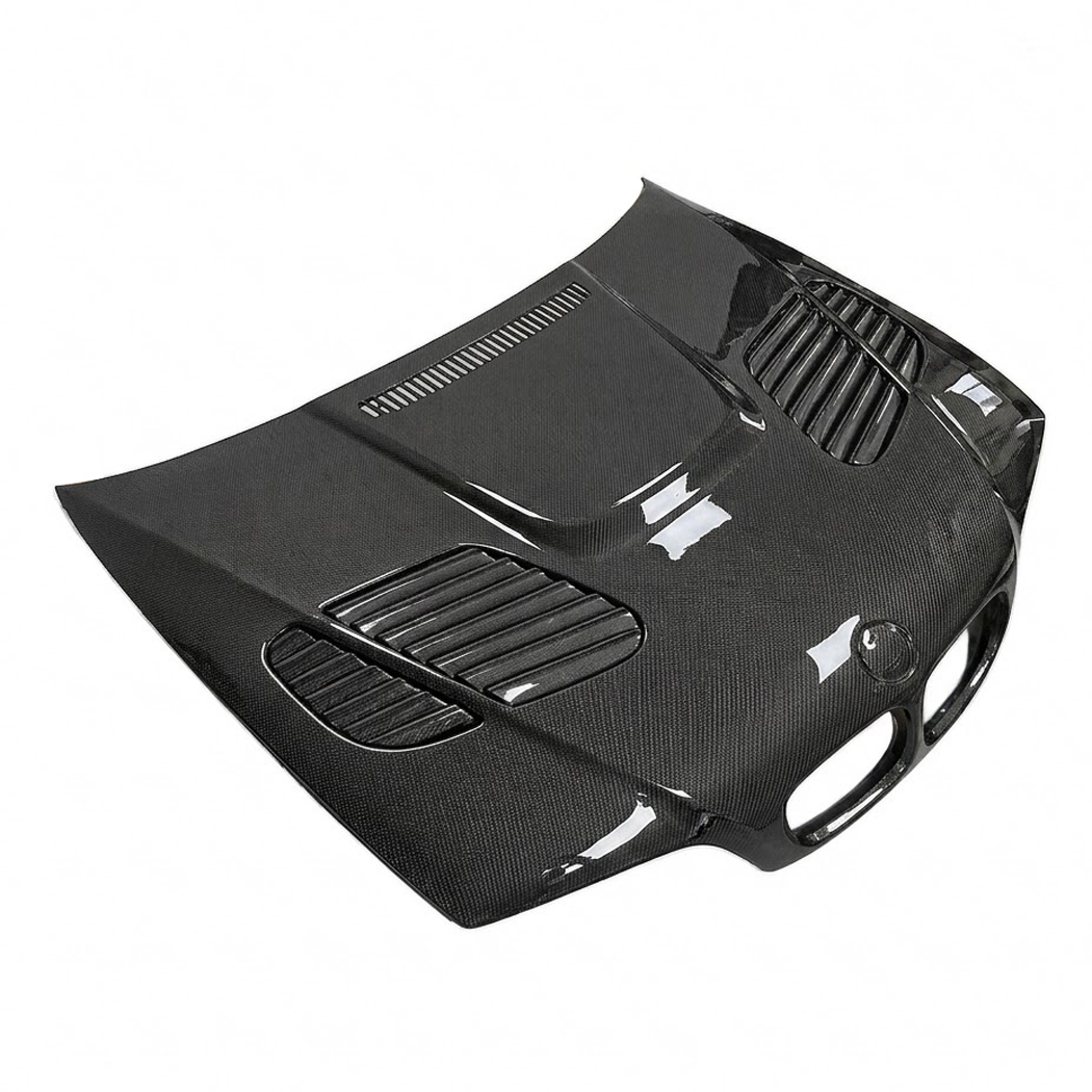 2004-2006 BMW 3-Series GTR Style Carbon Fiber Hood | E46 Coupe/Convertible