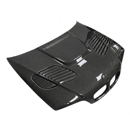 2004-2006 BMW 3-Series GTR Style Carbon Fiber Hood | E46 Coupe/Convertible
