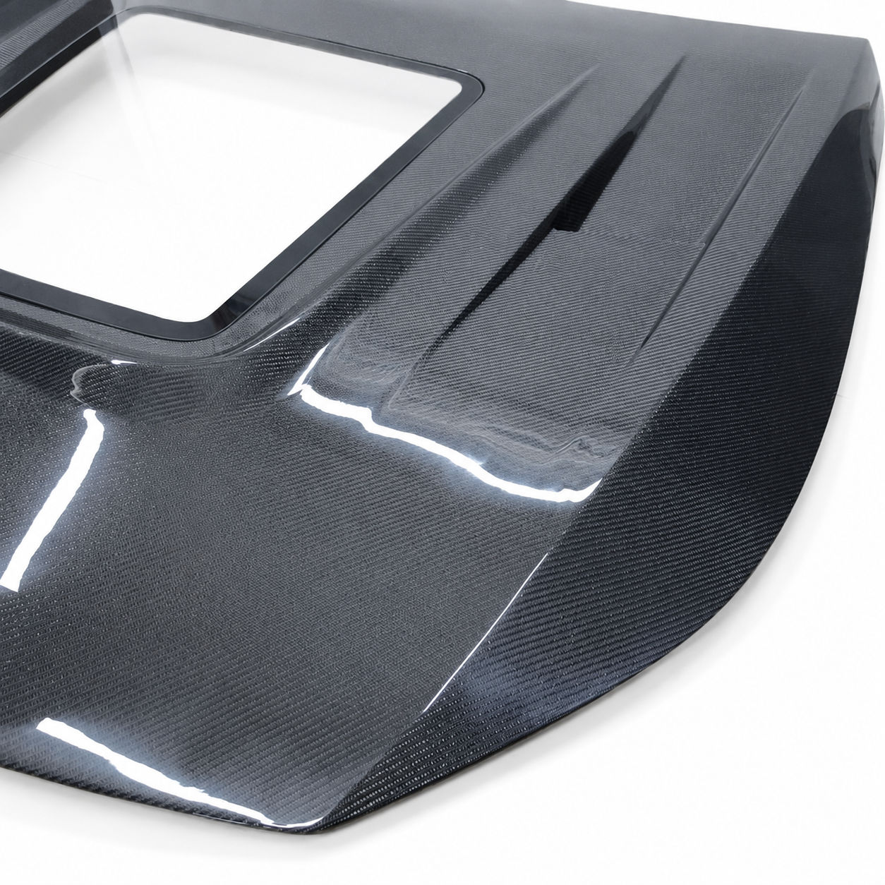 2019-2023 Mercedes CLS-Class/CLS53 AMG Glass Engine Cover Carbon Fiber Hood | C257/W257