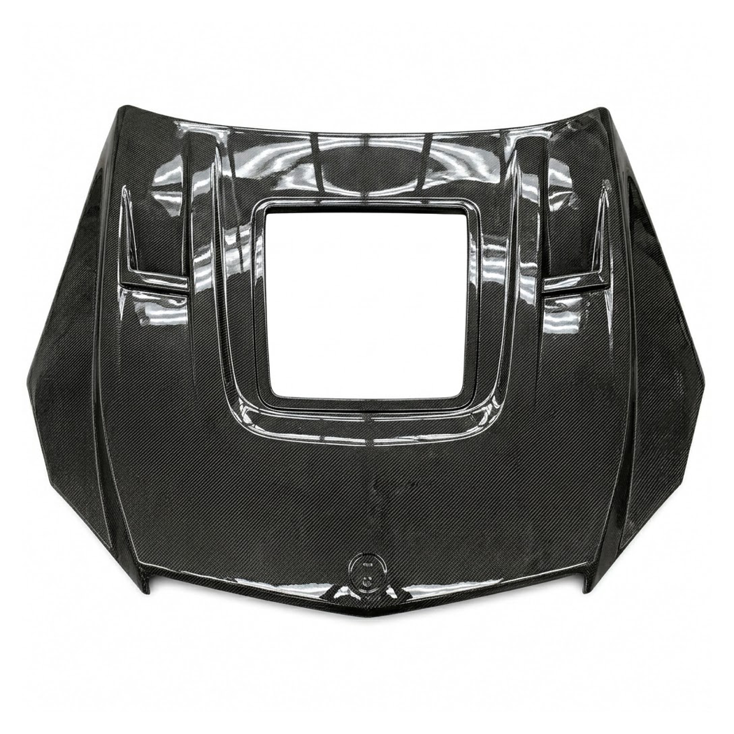 2010-2013 Mercedes E-Class Glass Engine Cover Carbon Fiber Hood | W207/A207/C207
