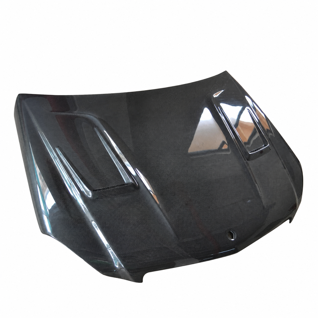 2012-2015 Mercedes C63 AMG A Style Carbon Fiber Hood | W204/C204