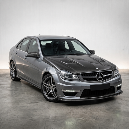 2012-2015 Mercedes C63 AMG A Style Carbon Fiber Hood | W204/C204