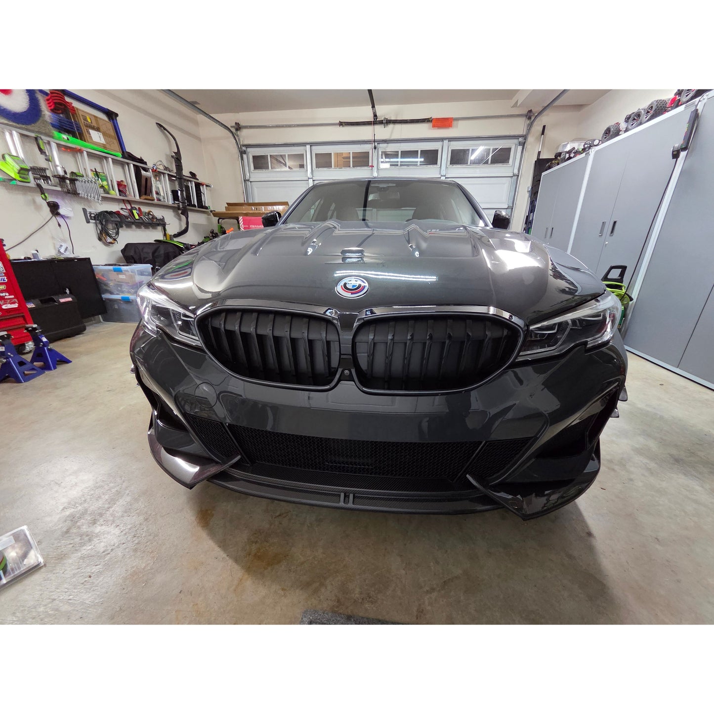 2019-2022 BMW 3-Series Carbon Fiber Front Bumper Canards | G20