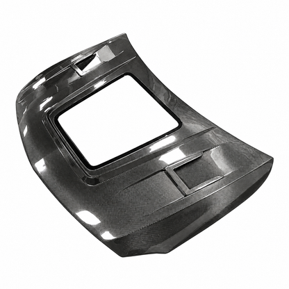 2014-2019 Mercedes CLA-Class/CLA45 AMG Glass Engine Cover Style Carbon Fiber Hood | W117/C117/X117