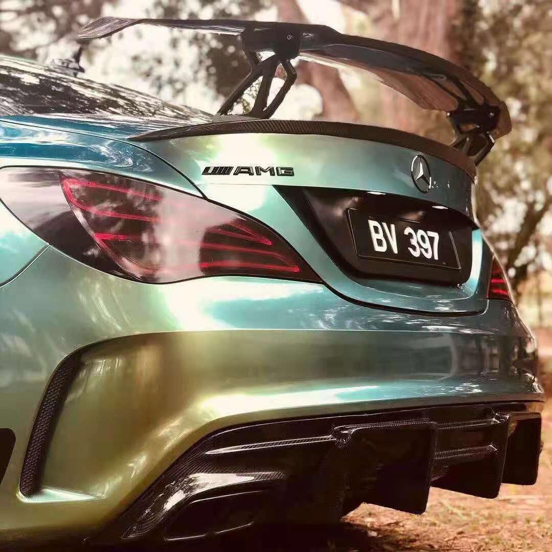 2014-2019 Mercedes-Benz CLA-Class Carbon Fiber Rear Diffuser | W117/C117