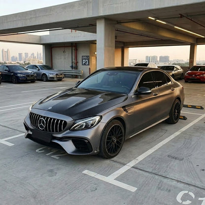 2015-2023 Mercedes C-Class/C43 AMG OEM Style Carbon Fiber Hood | W205/S205/C205