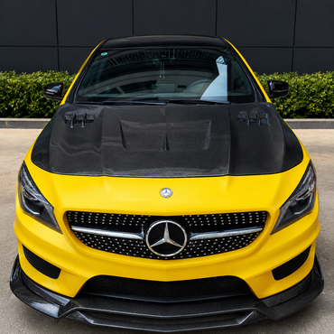 2019-2022 Mercedes A-Class/A35/A45 AMG A Style Carbon Fiber Hood | V177/W177