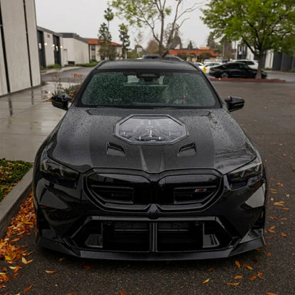 2024+ Mercedes M5 Glass Engine Cover Carbon Fiber Hood | G90/G99