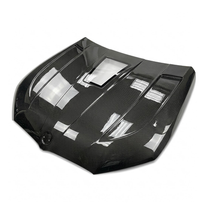 2019+ BMW 8-Series/M8 Glass Engine Cover Carbon Fiber Hood | G14/G15/G16/F91/F92/F93