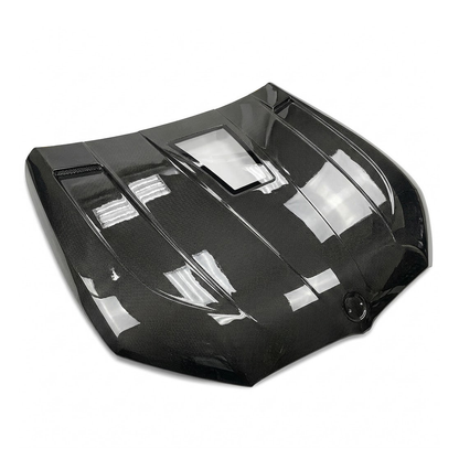 2019+ BMW 8-Series/M8 Glass Engine Cover Carbon Fiber Hood | G14/G15/G16/F91/F92/F93