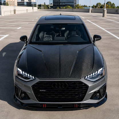 2017-2025 Audi A4/S4/RS4 TK Style Carbon Fiber Hood | B9/B9.5