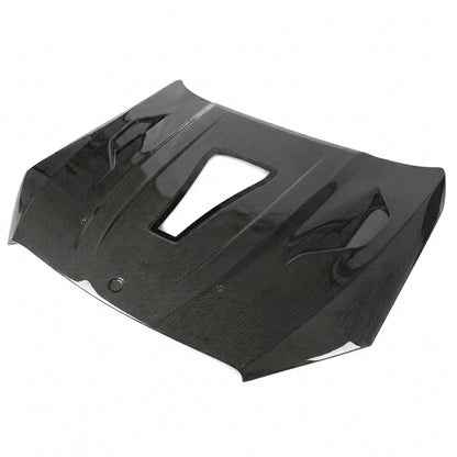 2014-2020 Mercedes S-Class/S63/S65 AMG Glass Engine Cover Carbon Fiber Hood | W222