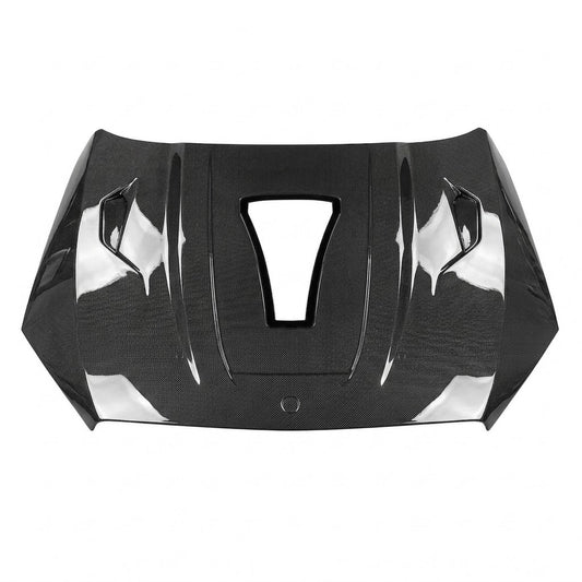 2014-2020 Mercedes S-Class/S63/S65 AMG Glass Engine Cover Carbon Fiber Hood | W222