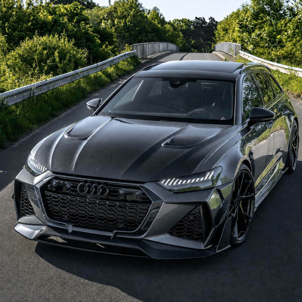 2019-2025 Audi RS6 Carbon Fiber Hood | C8 RS6