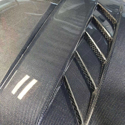 2017-2025 Audi A4/S4/RS4 V Style Carbon Fiber Hood | B9/B9.5
