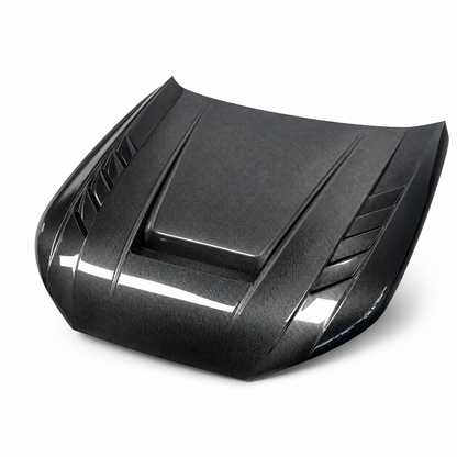 2017-2025 Audi A4/S4/RS4 V Style Carbon Fiber Hood | B9/B9.5