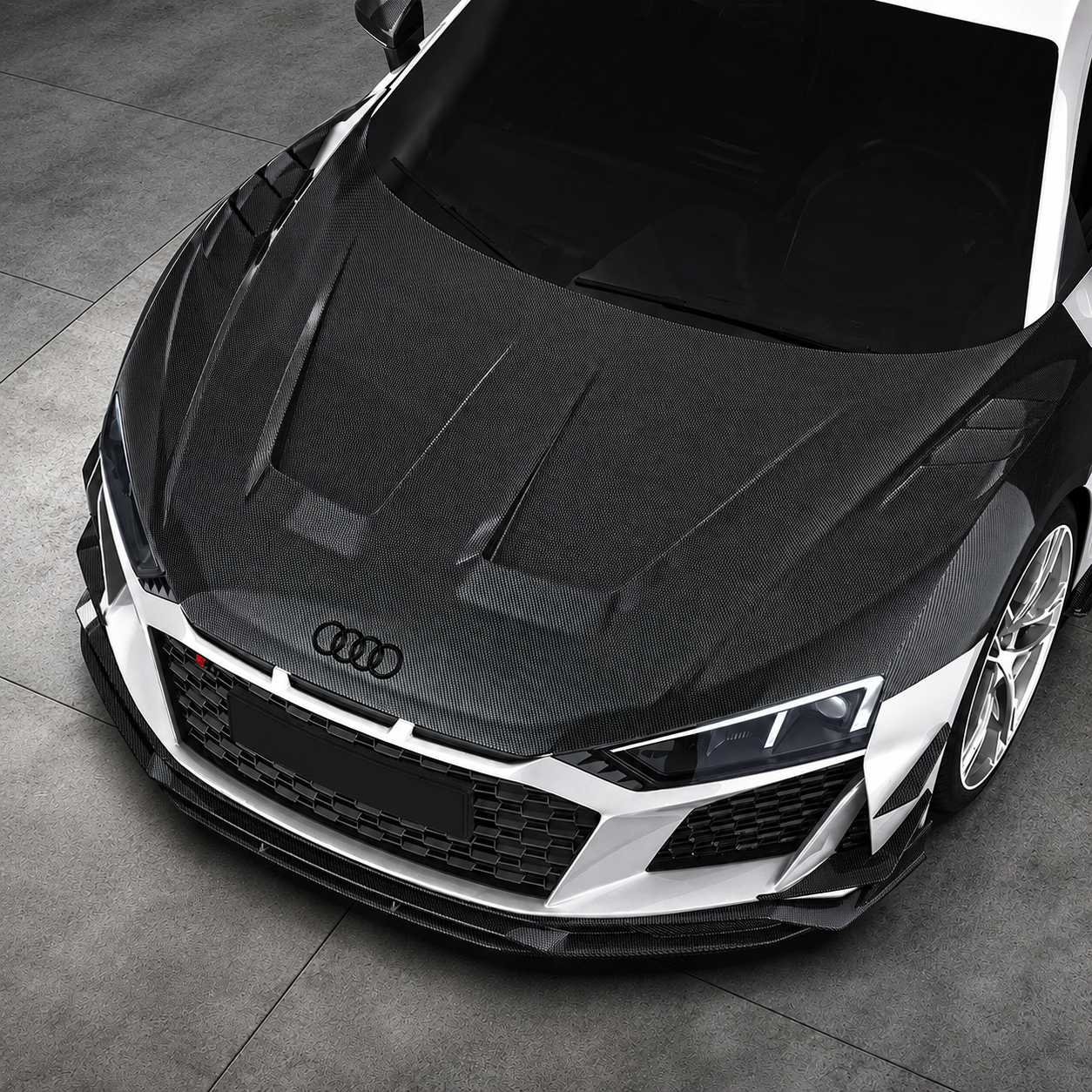 2019-2024 Audi R8 Carbon Fiber Front Hood I MK2 Gen 2 Facelift