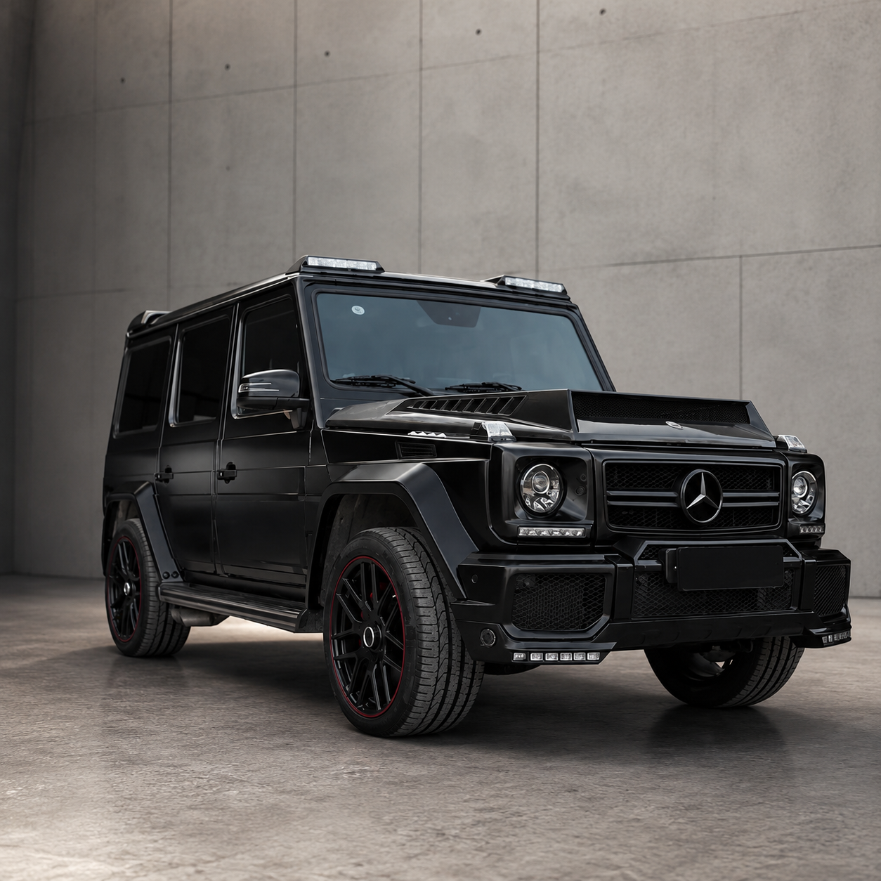 2002-2018 Mercedes G-Class/G55/G63/G65 AMG V2 Style Carbon Fiber Hood | W463