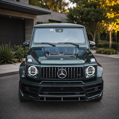 2019-2024 Mercedes G-Class/G63 AMG V3 Style Carbon Fiber Hood Scoop | W463A/W464