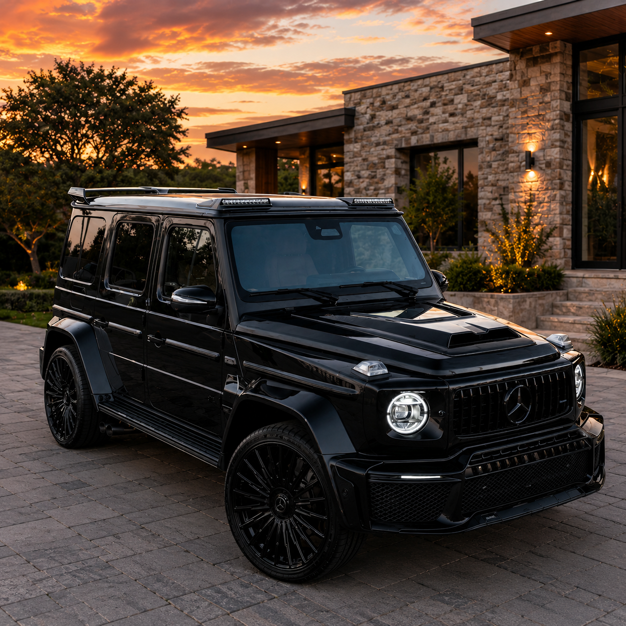 2025+ Mercedes G-Class/G63 AMG Carbon Fiber Hood | W465