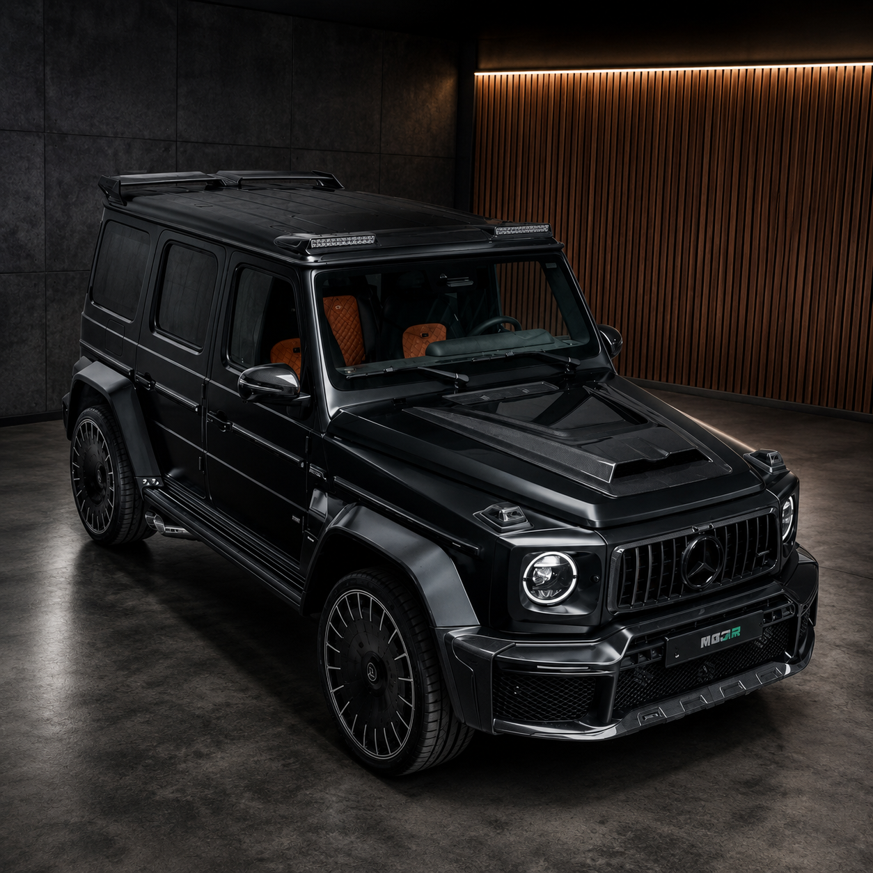 2025+ Mercedes G-Class/G63 AMG Carbon Fiber Hood | W465