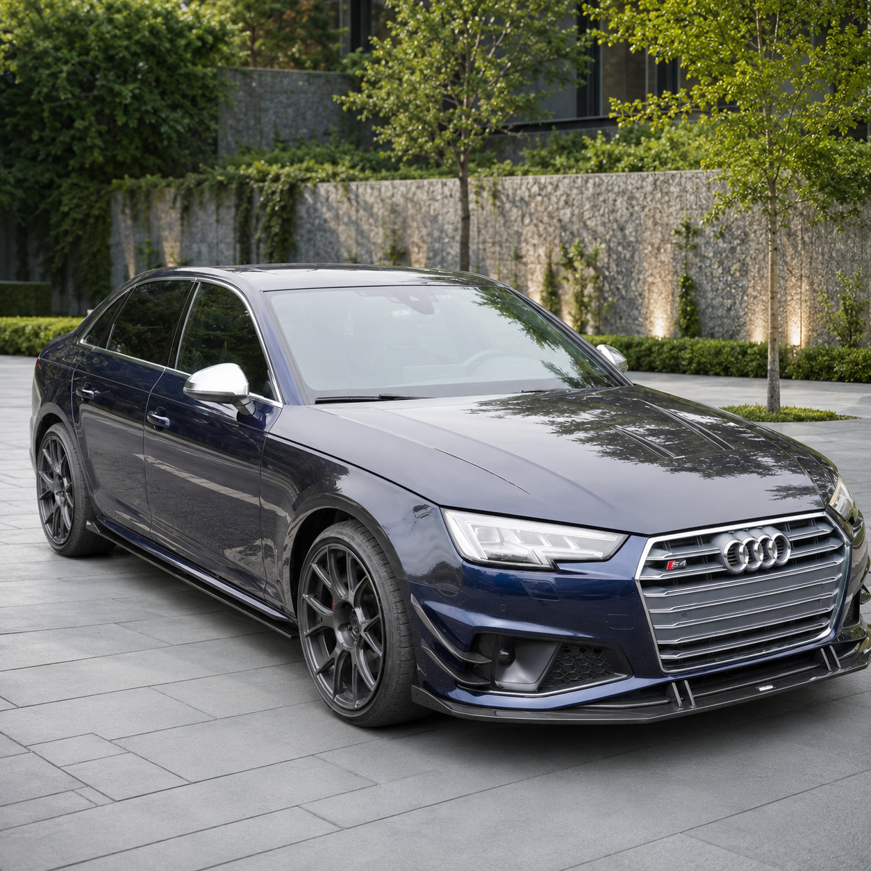 2017-2025 Audi A4/S4/RS4 V2 Style Carbon Fiber Hood | B9/B9.5